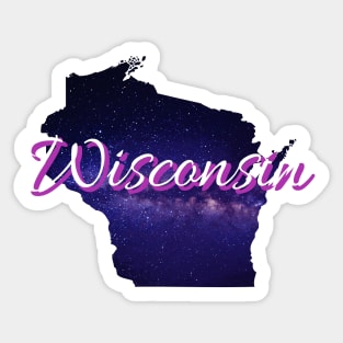 Galactic States - Wisconsin Sticker